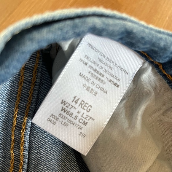 LEVI Womens skinny Jeans 🤎 Size 27 x 27 - Picture 6 of 6